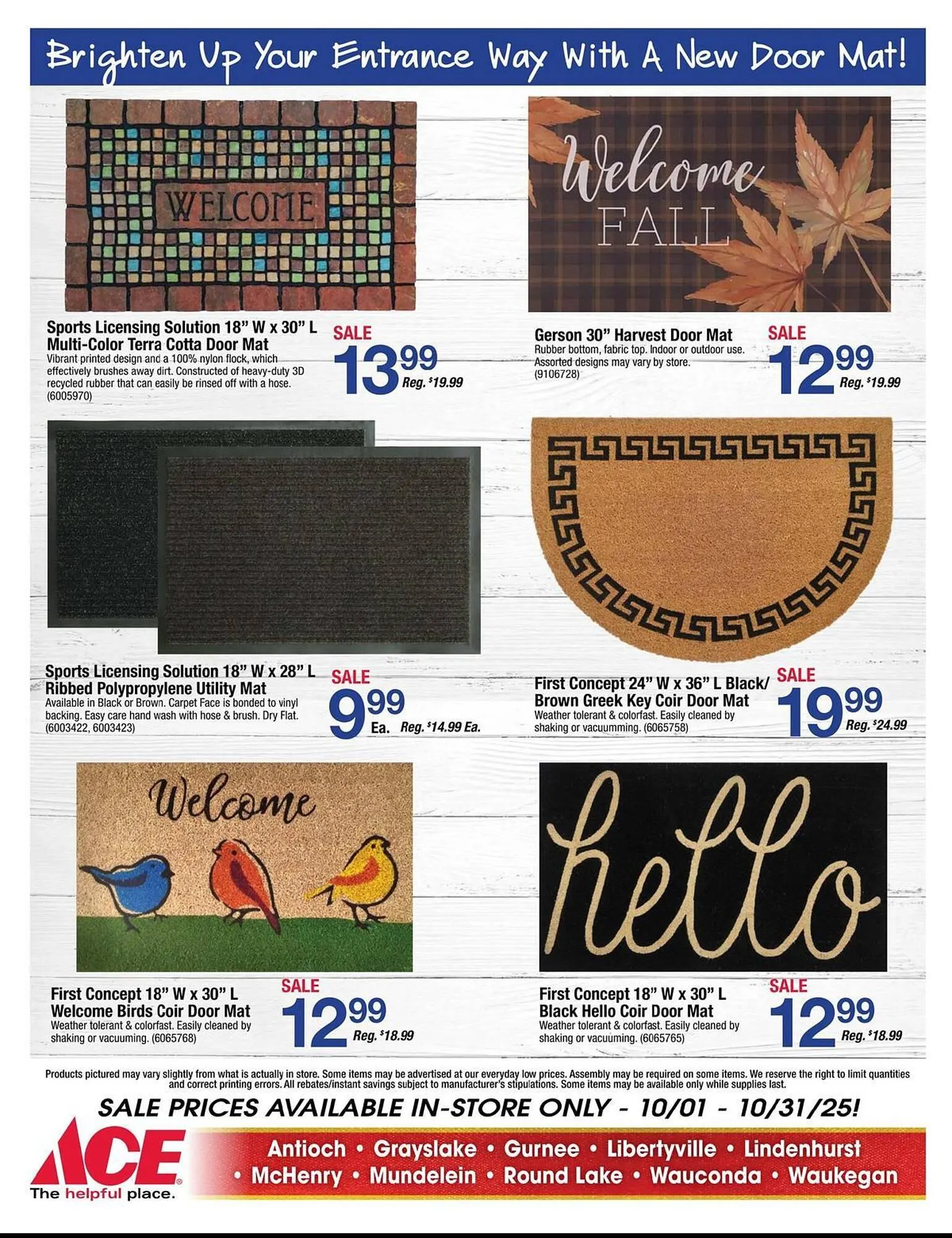 Weekly ad Ace Hardware flyer from October 1 to October 31 2025 - Page 13