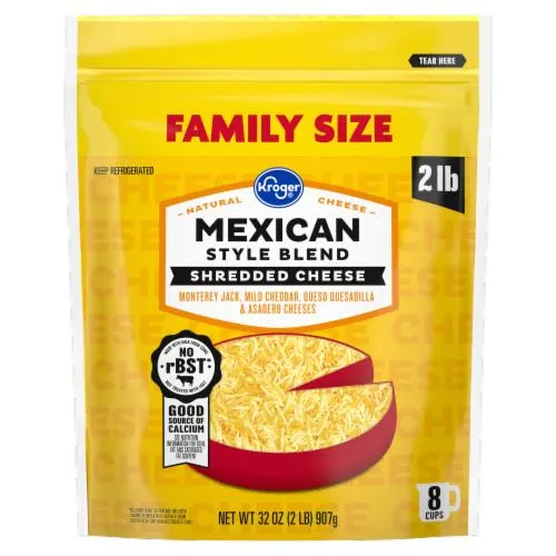 Kroger® Family Size Mexican Style Shredded Cheese