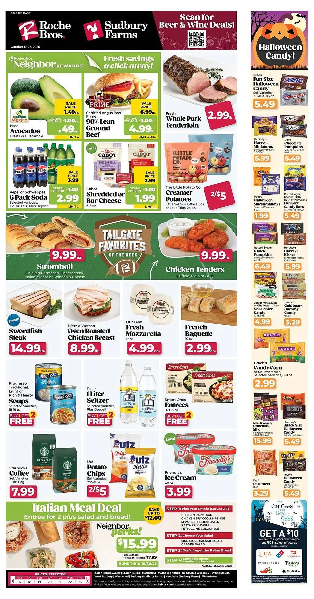 Roche Bros weekly ad - 1