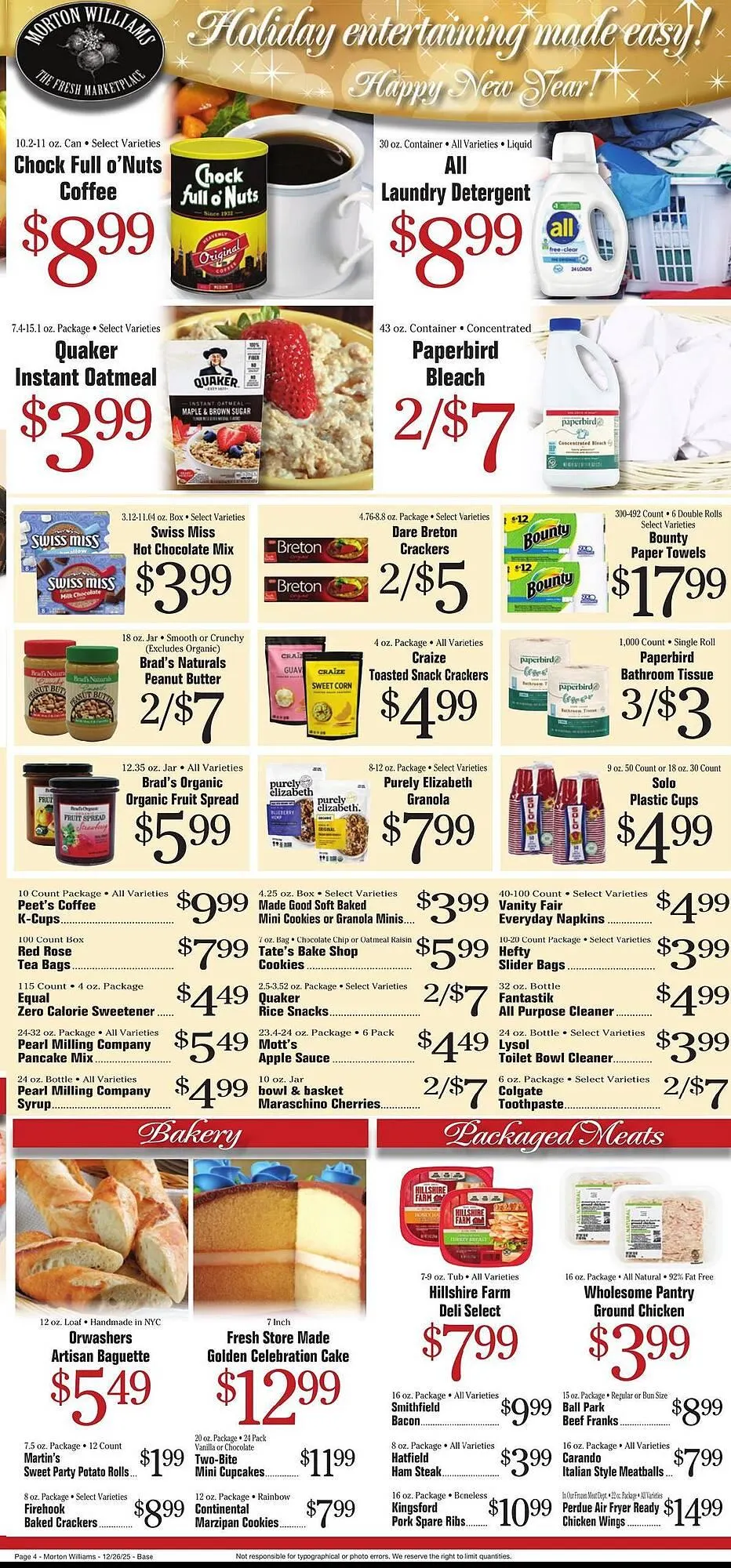 Weekly ad Morton Williams weekly ad from December 26 to January 1 2026 - Page 4