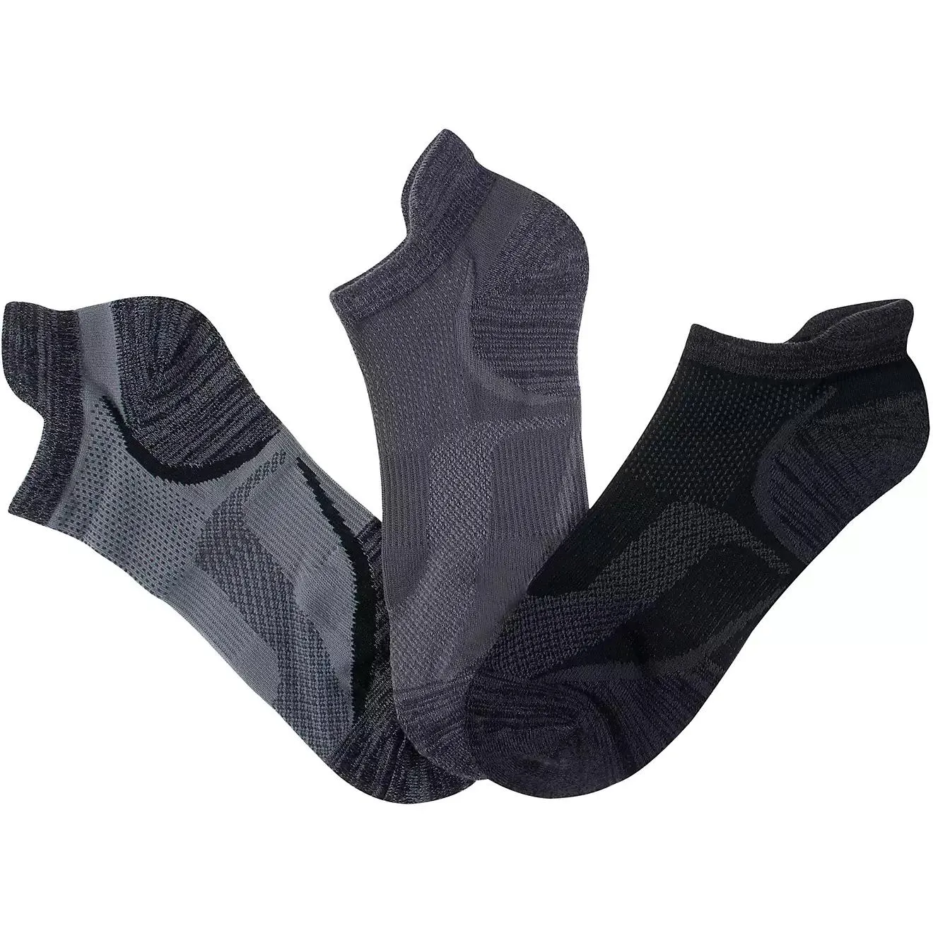 BCG Performance Tab No-Show Socks 3-Pack