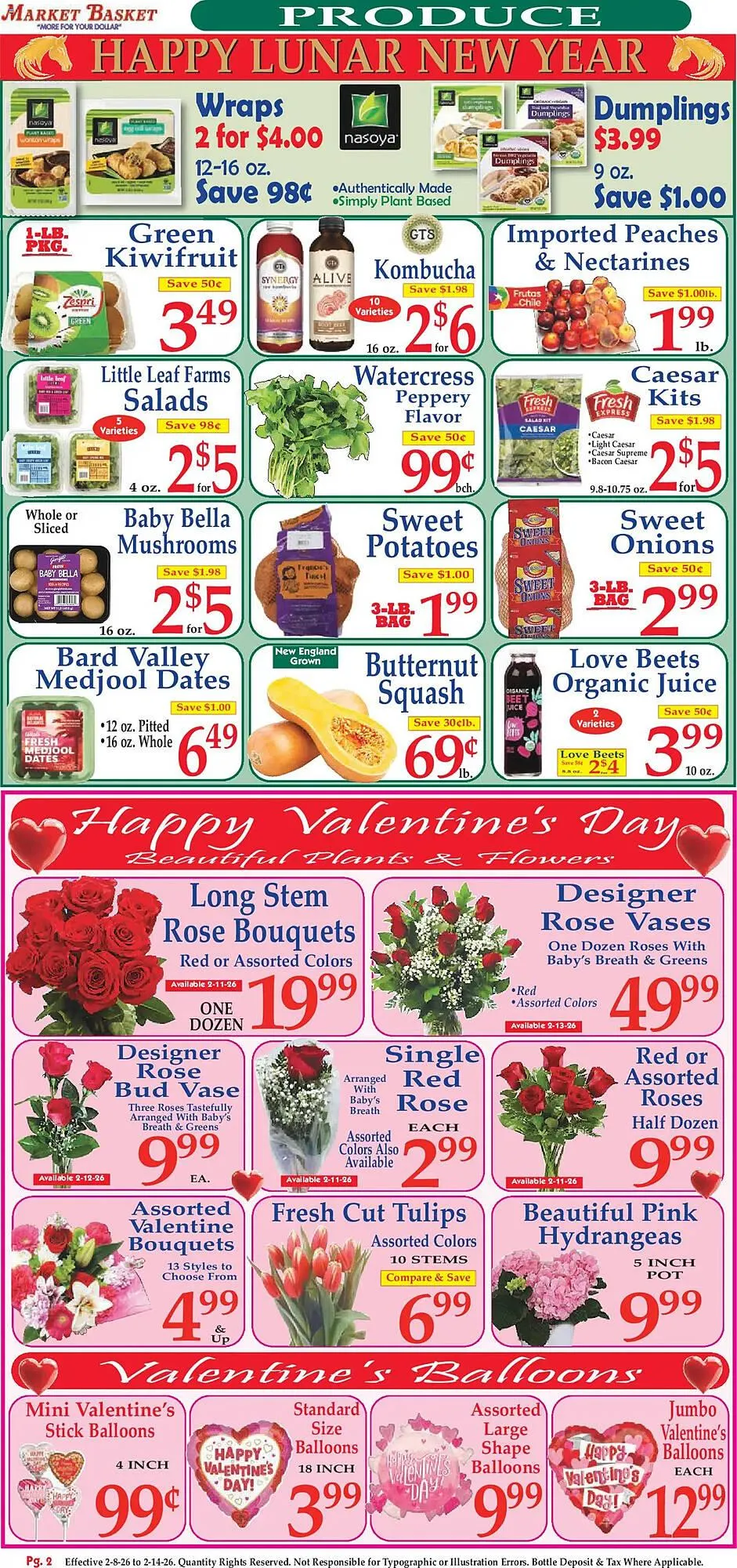 Weekly ad Market Basket weekly ad from February 8 to February 14 2026 - Page 2