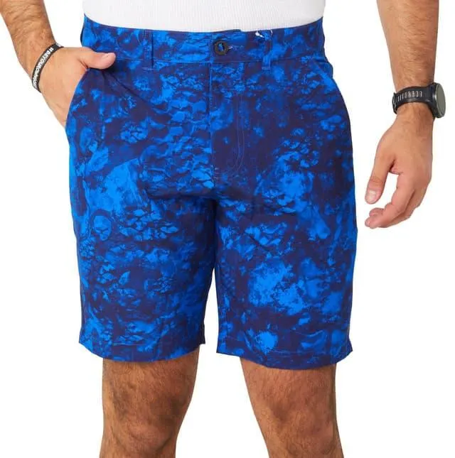 Scales Mens Camo Walk Shorts