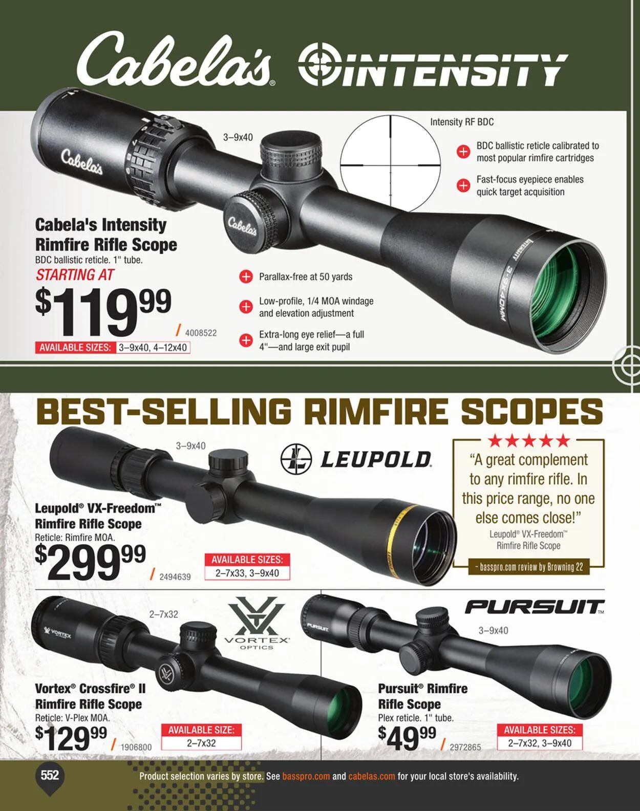 Weekly ad Bass Pro Current weekly ad from September 4 to September 18 2024 - Page 552
