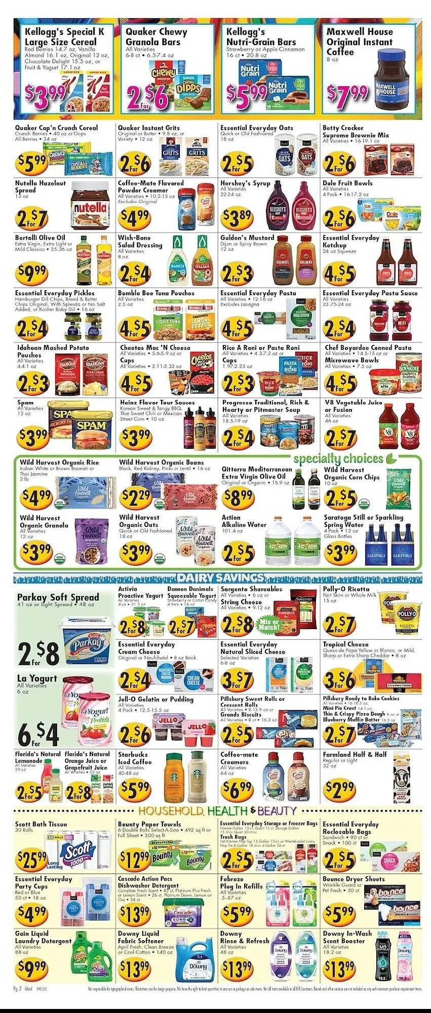 Weekly ad Ideal Food Basket circular from September 5 to September 11 2025 - Page 2