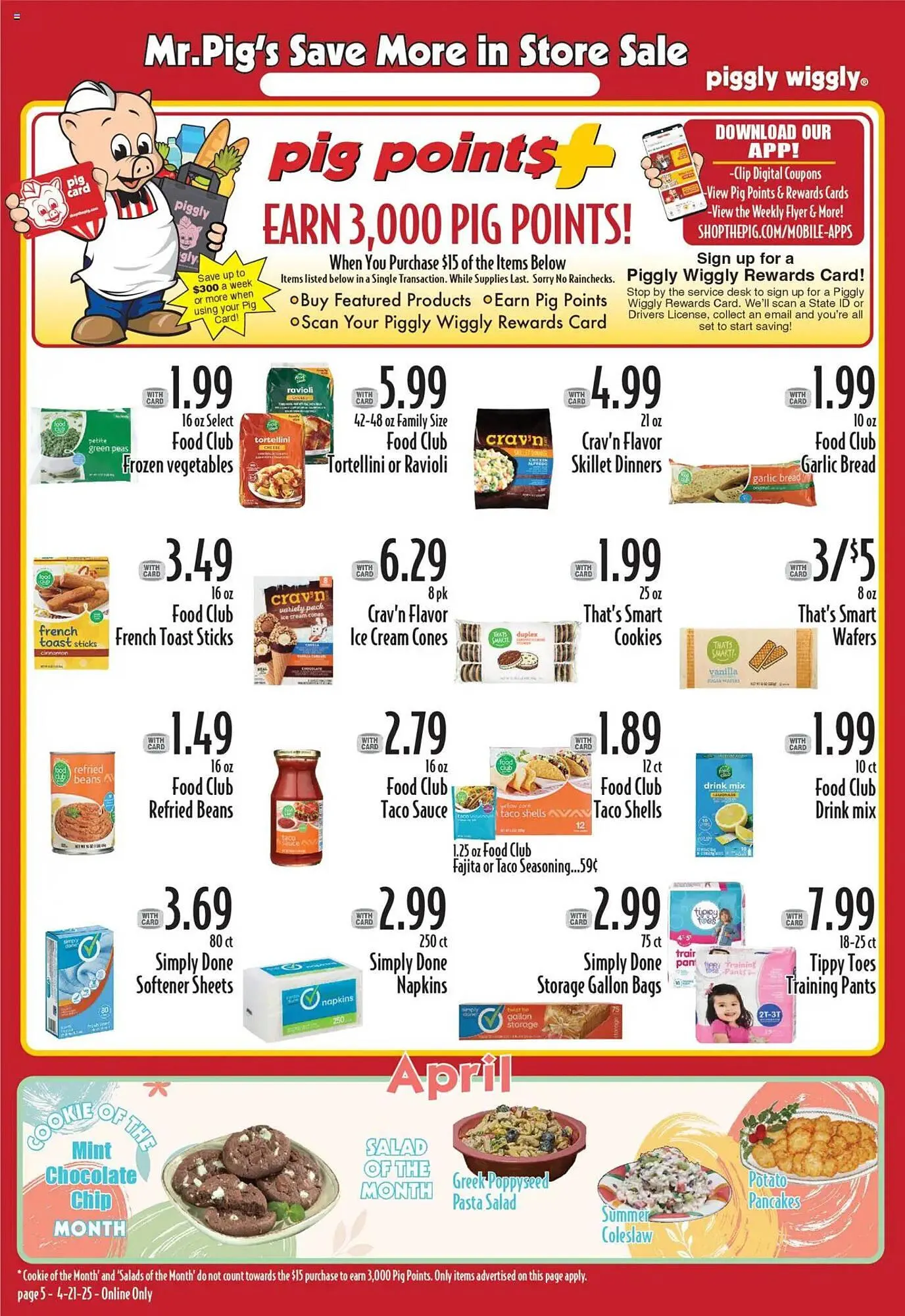 Catálogo de Piggly Wiggly Weekly Ad 23 de abril al 29 de abril 2025 - Página 5