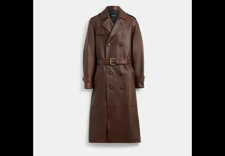 Leather Trench