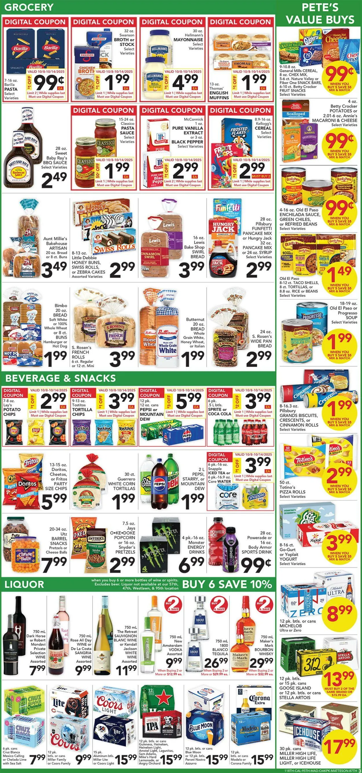 Weekly ad Pete's Fresh Market Current weekly ad from October 8 to October 14 2025 - Page 3