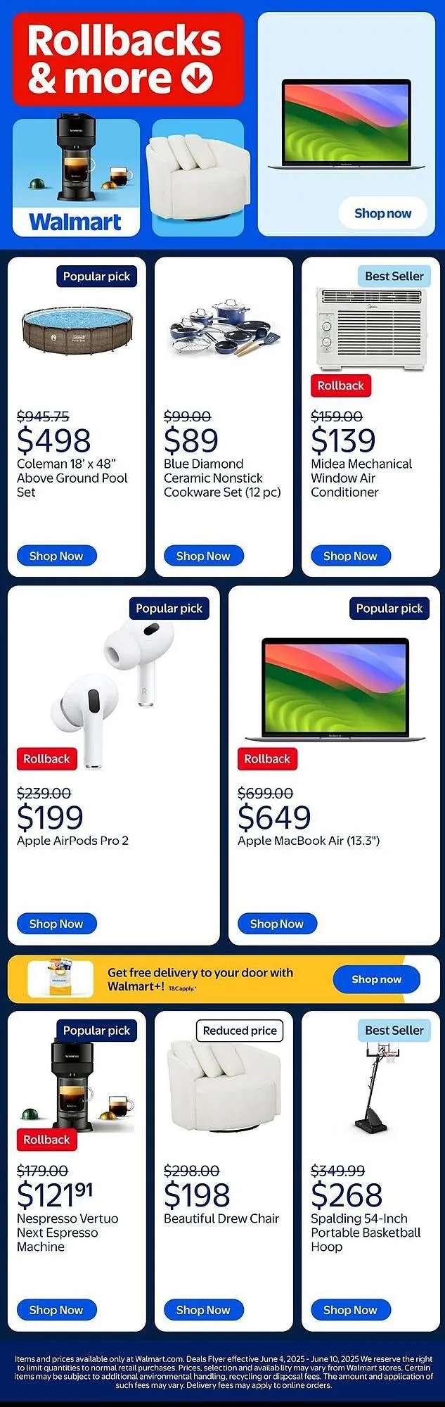 Weekly ad Walmart Weekly Ad from June 4 to June 10 2025 - Page 1
