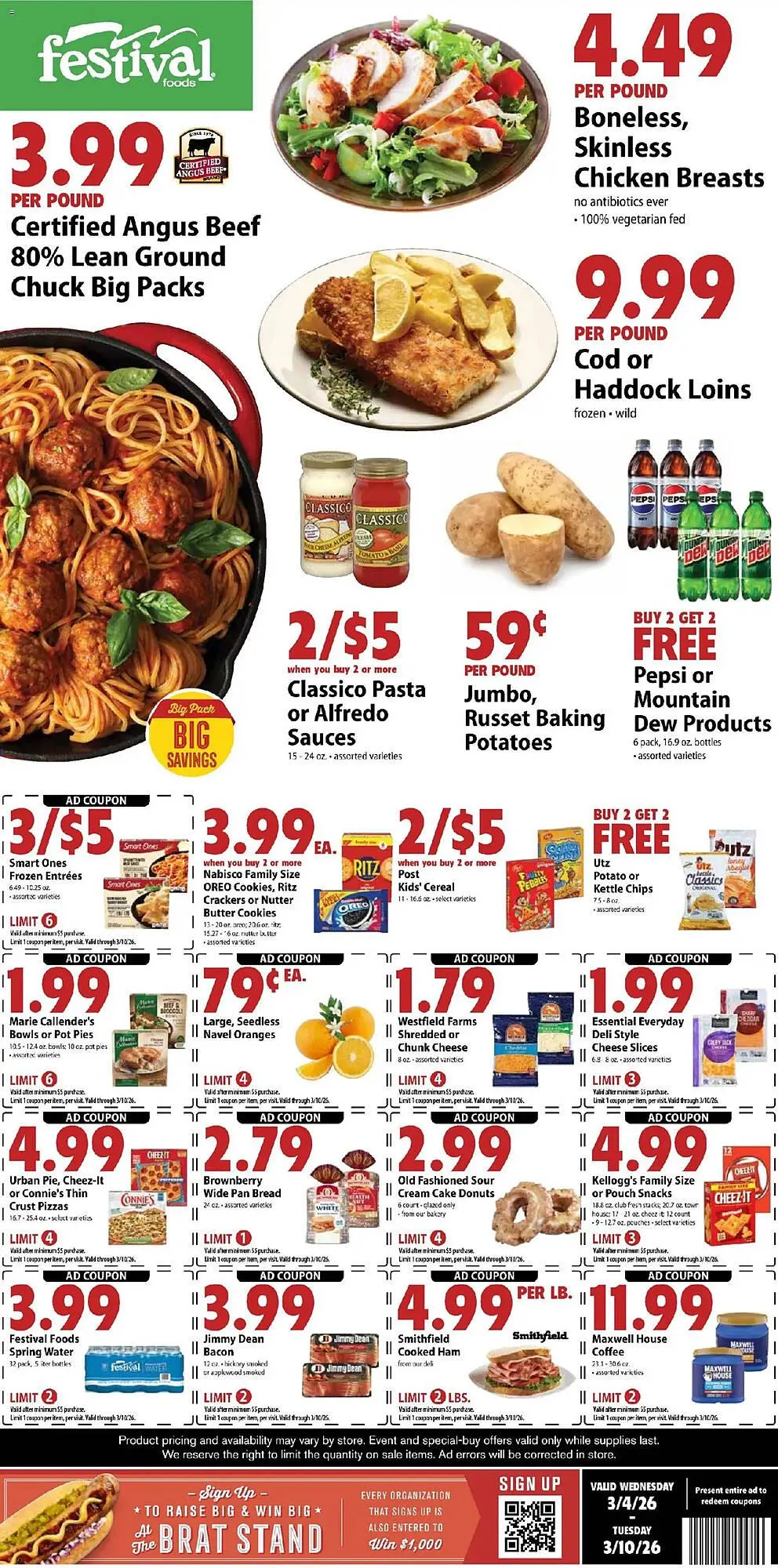 Weekly ad Festival Foods weekly ad from March 4 to March 11 2026 - Page 1