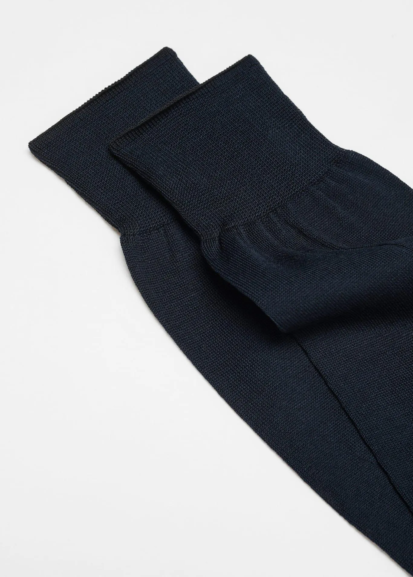 Pack 2 calcetines 100% algodón liso