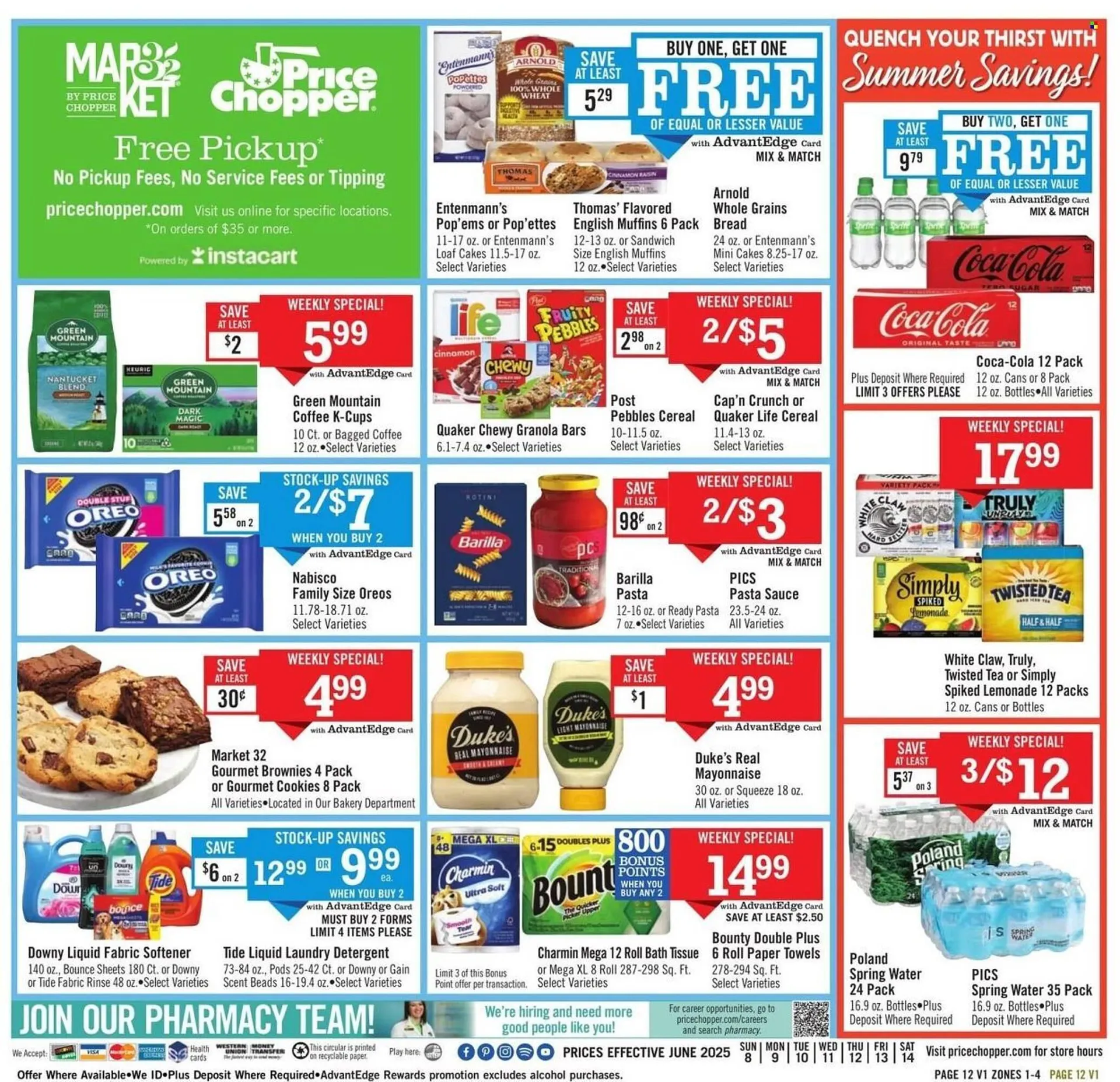 Weekly ad Price Chopper Weekly Ad from June 1 to September 1 2025 - Page 12
