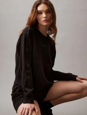 Logo Tape Crewneck Sweatshirt