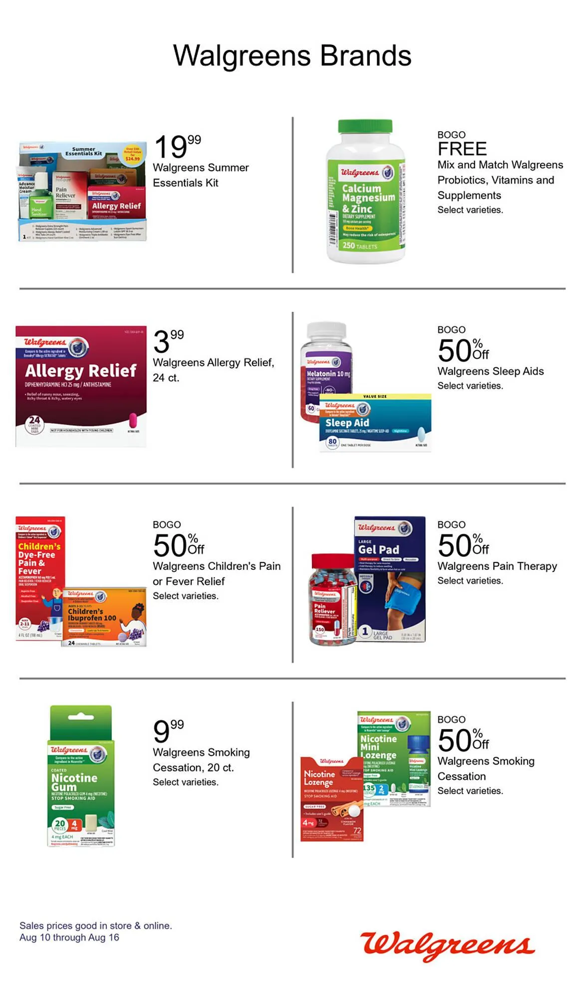 Weekly ad Walgreens Weekly Ad from August 10 to August 16 2025 - Page 4