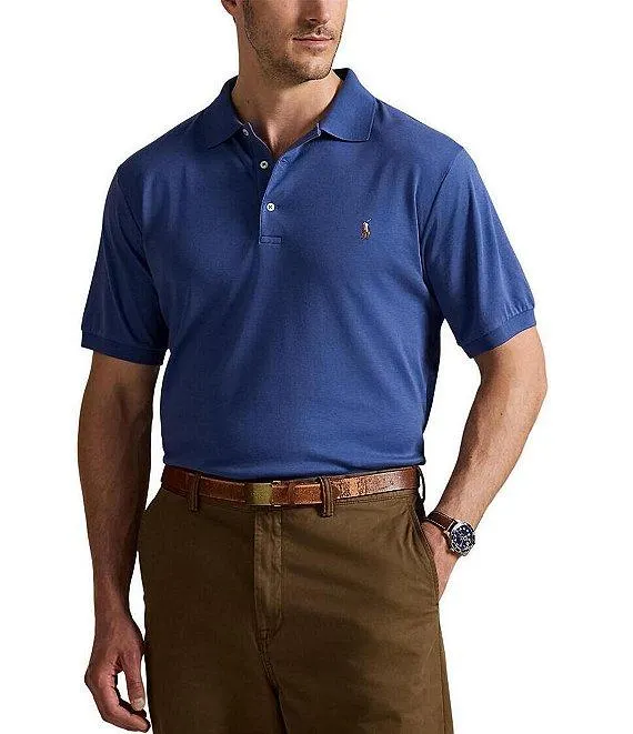 Big & Tall Classic Fit Soft Cotton Short Sleeve Polo Shirt