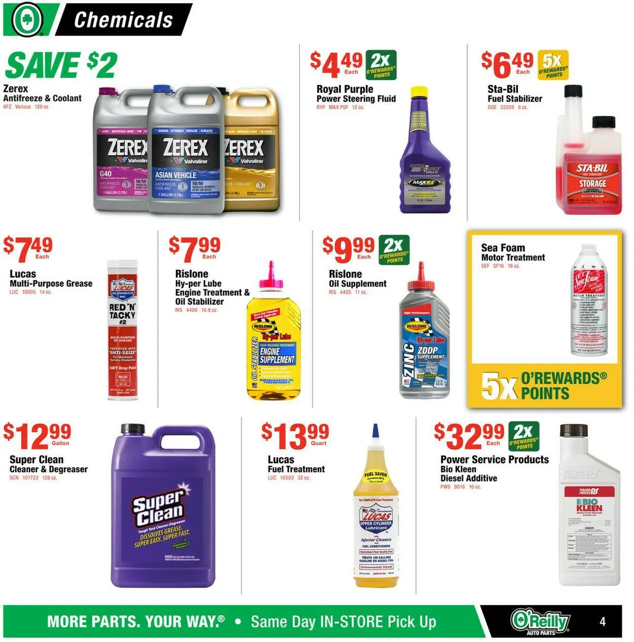 Weekly ad O’Reilly Auto Parts from September 24 to October 28 2025 - Page 4