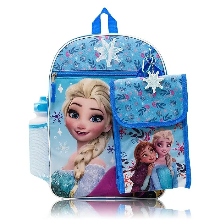 Disney Kids 5-Piece Frozen Backpack Set,