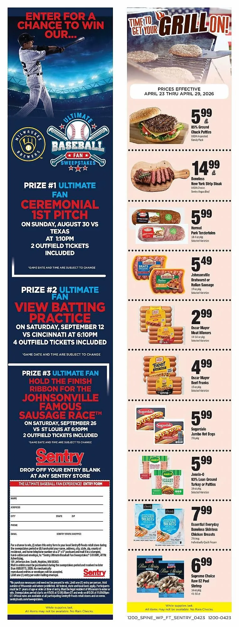 Weekly ad Sentry weekly ad from April 23 to April 29 2026 - Page 5
