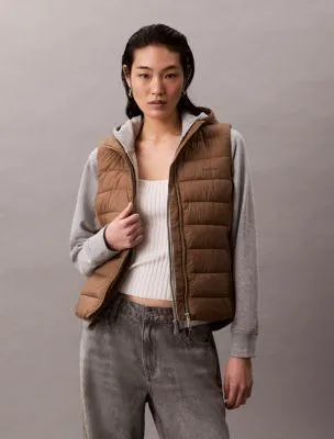 Nylon Puffer Vest