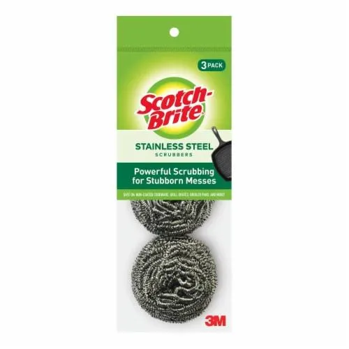 Scotch-Brite® Stainless Steel Scrubbing Pads