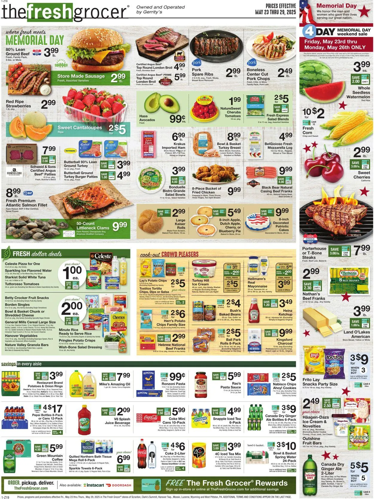 Weekly ad Gerrity's Supermarkets Current weekly ad from May 22 to May 29 2025 - Page 1