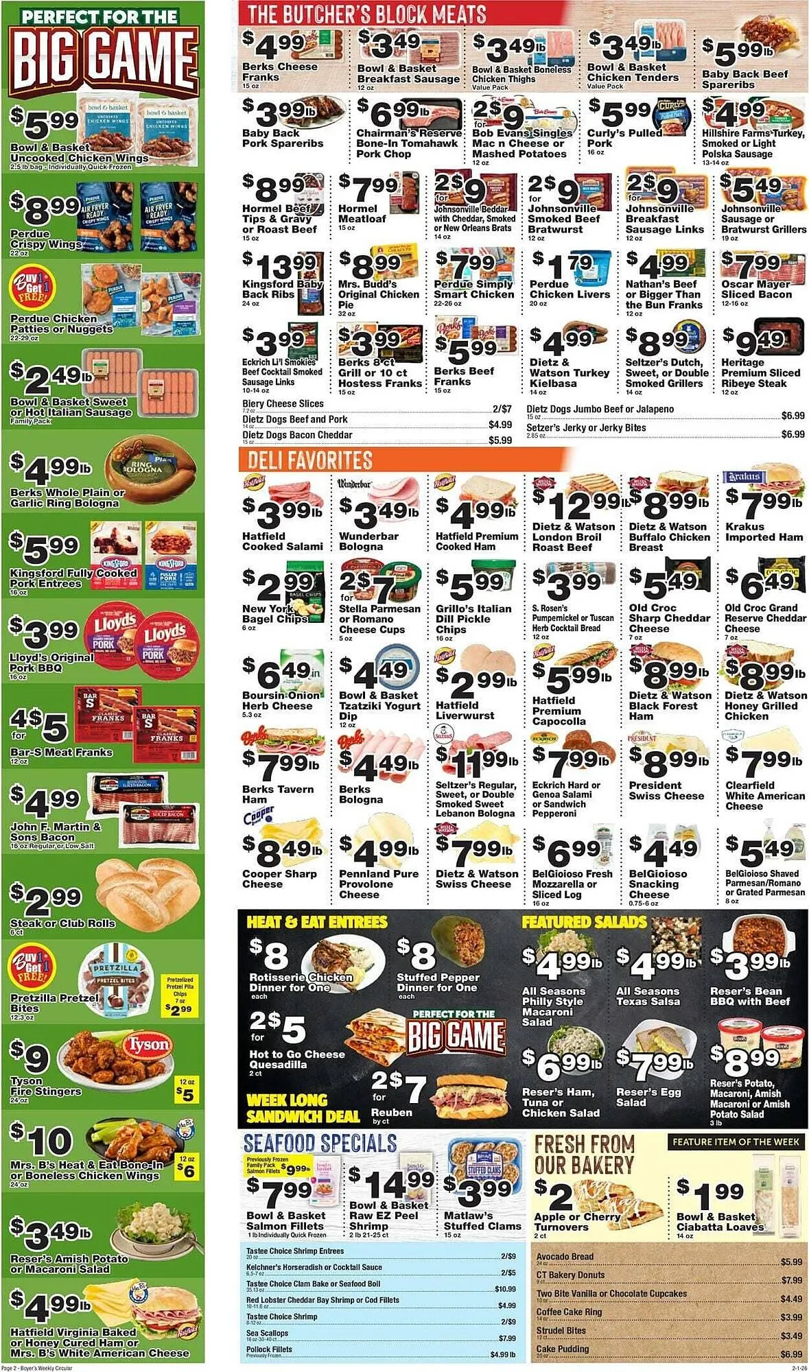 Weekly ad Boyer's Food Markets weekly ad from February 1 to February 7 2026 - Page 2
