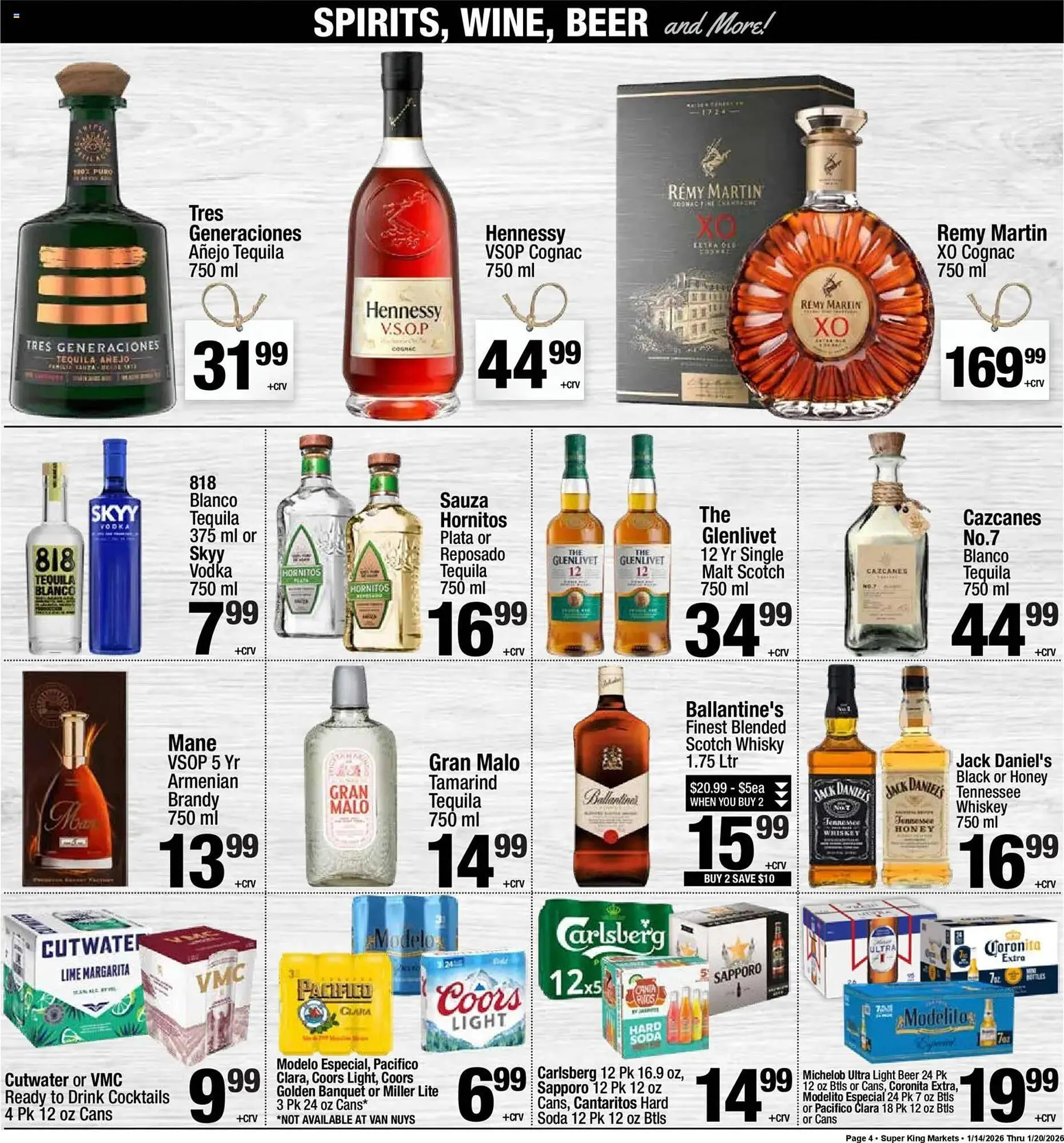 Weekly ad Super King Markets weekly ad from January 14 to January 21 2026 - Page 4