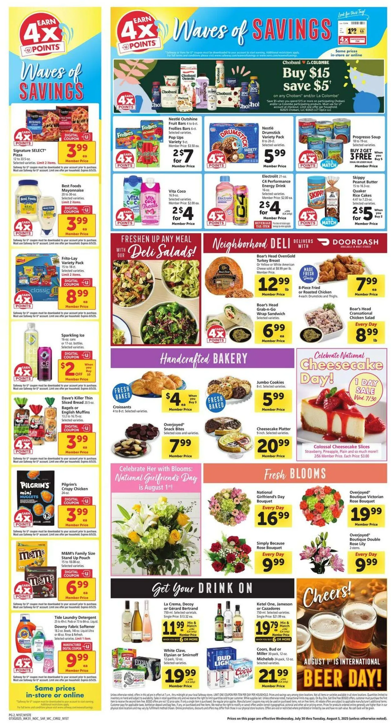 Weekly ad Safeway Current weekly ad from July 30 to August 5 2025 - Page 2