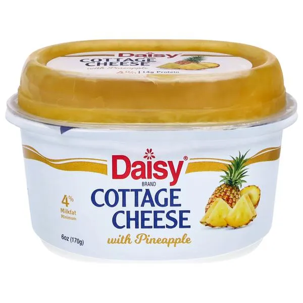 Daisy 4% Milkfat Minimum Cottage Cheese with Pineapple