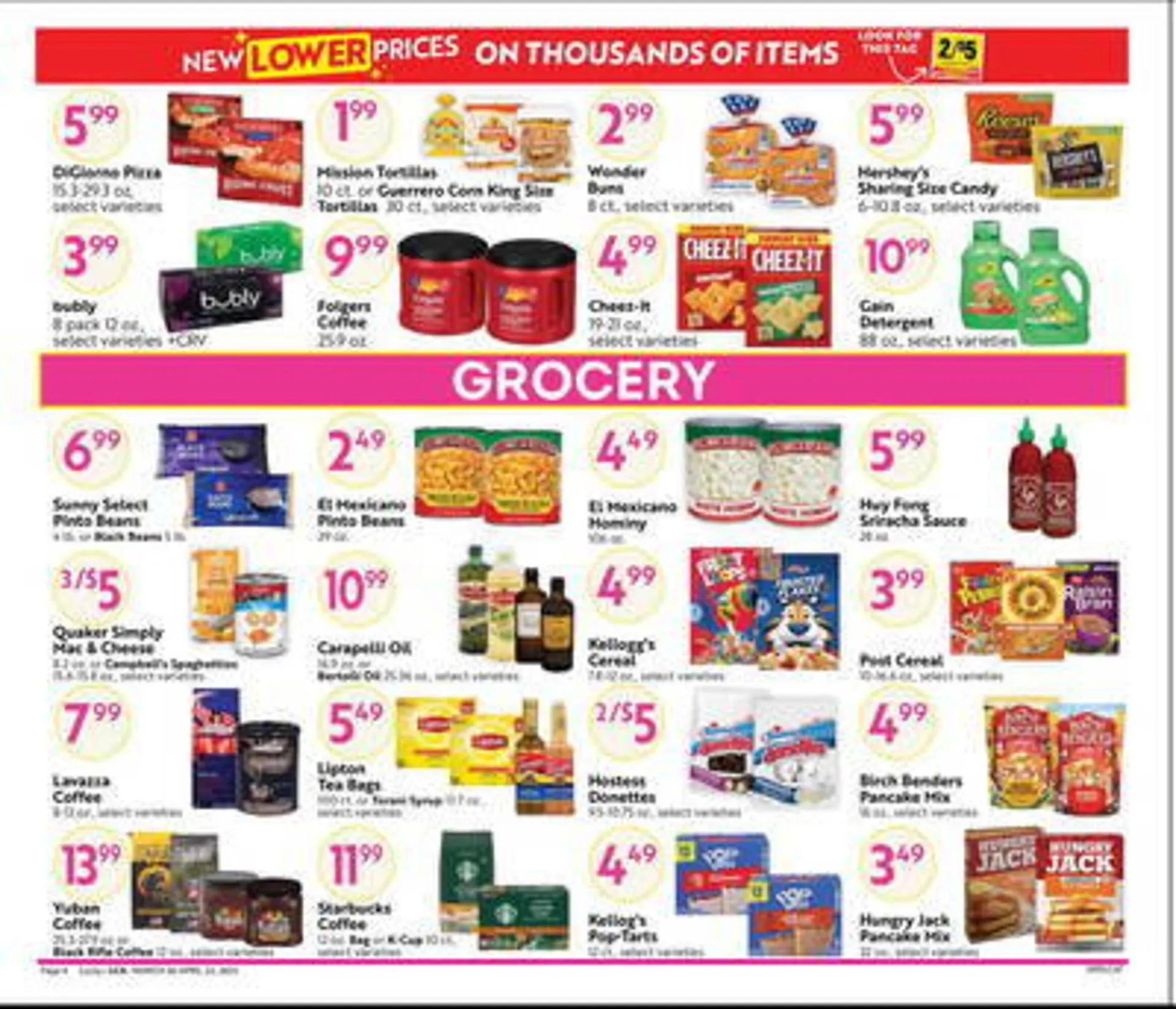 Weekly ad Lucky Supermarkets Weekly Ad from March 26 to April 22 2025 - Page 4