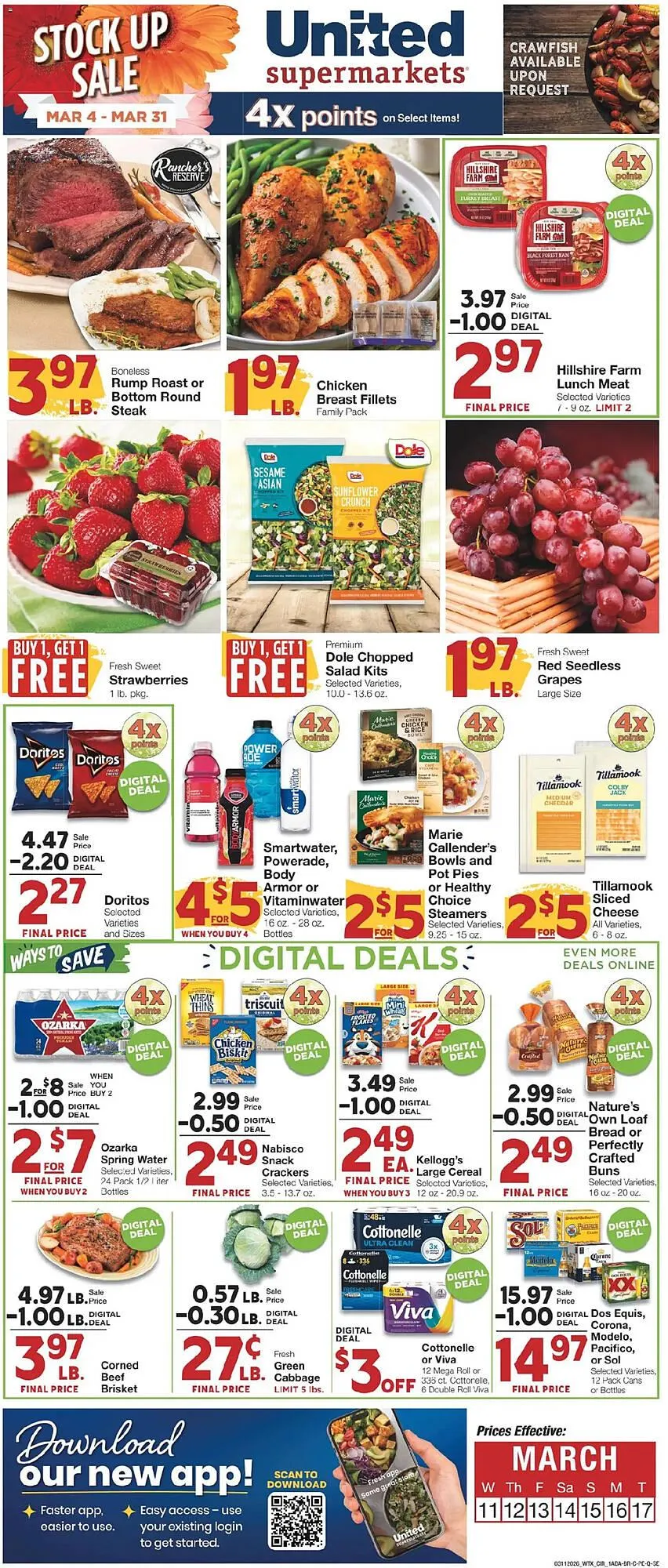 United Supermarkets weekly ad - 1