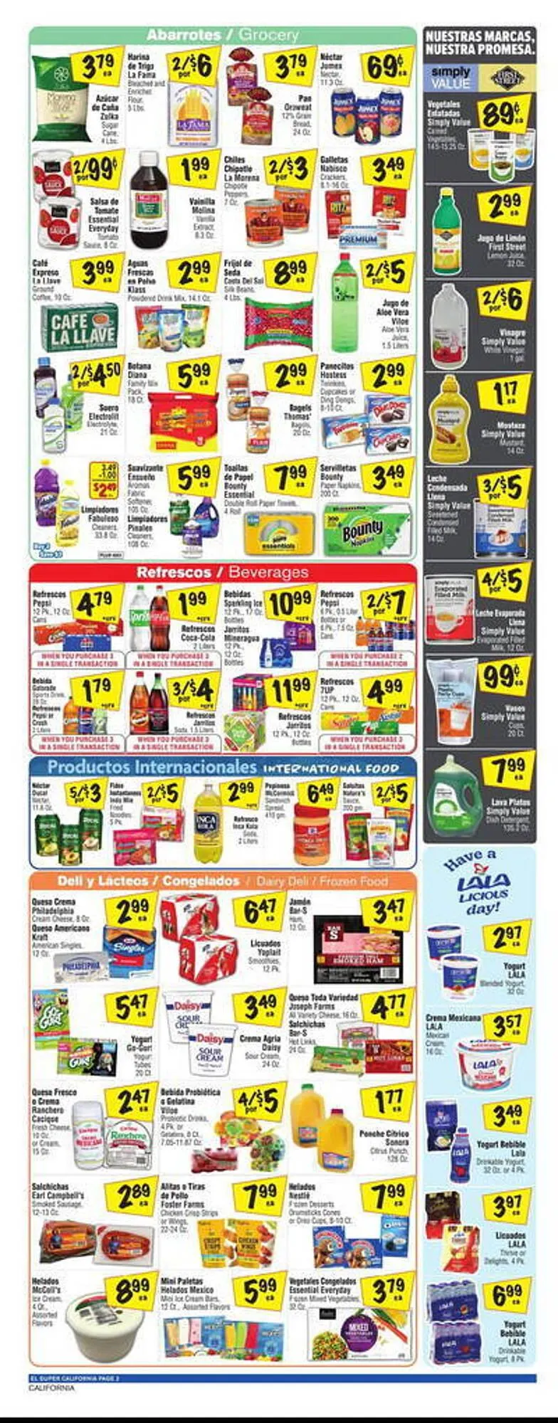 Weekly ad El Super Weekly Ad from May 21 to May 27 2025 - Page 2