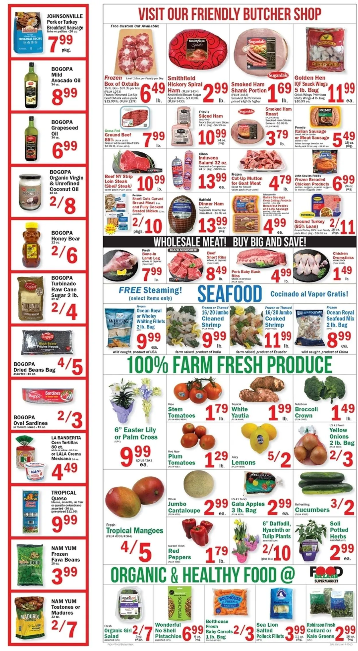 Catálogo de Food Bazaar Current weekly ad 10 de abril al 16 de abril 2025 - Página 4