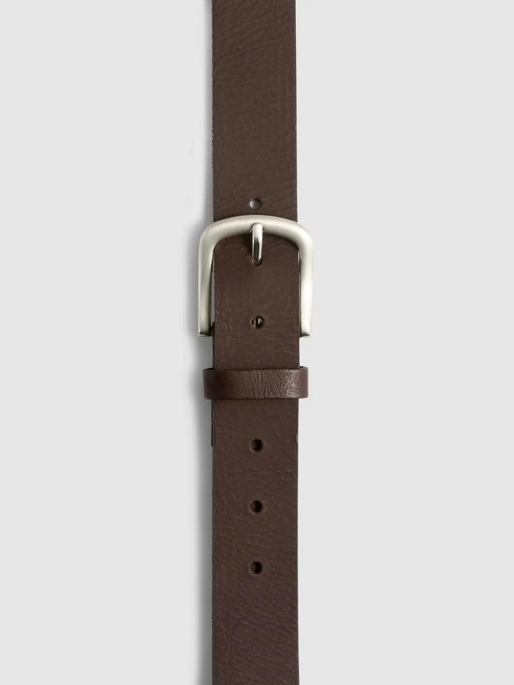 Leather Skinny Belt