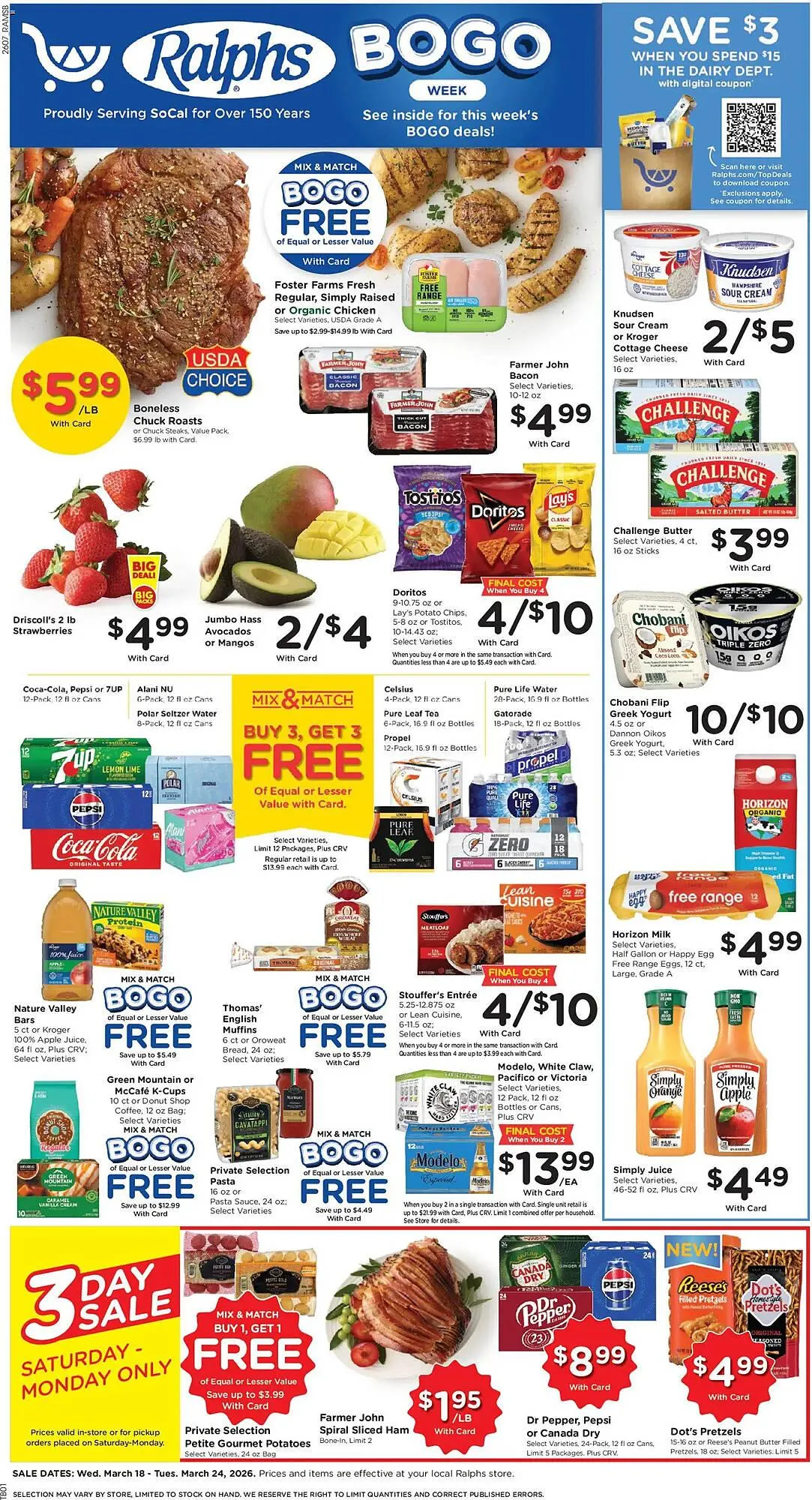 Weekly ad Ralphs weekly ad from March 18 to March 24 2026 - Page 1