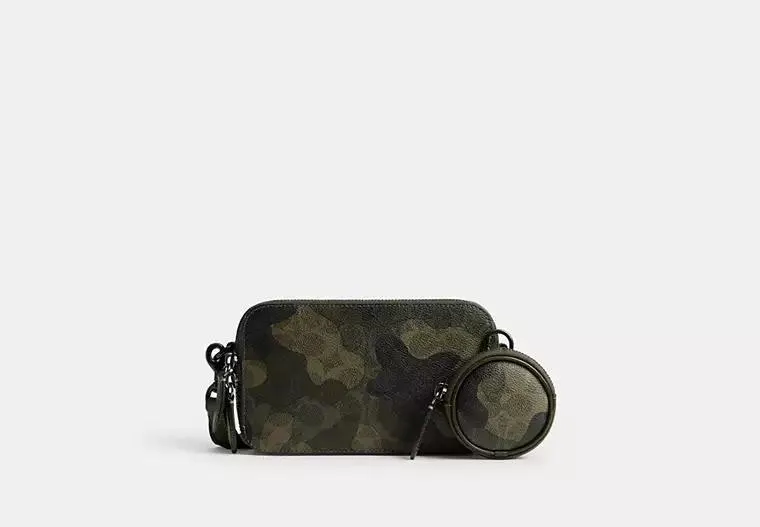 Charter Slim Crossbody Bag In Signature Camo Print