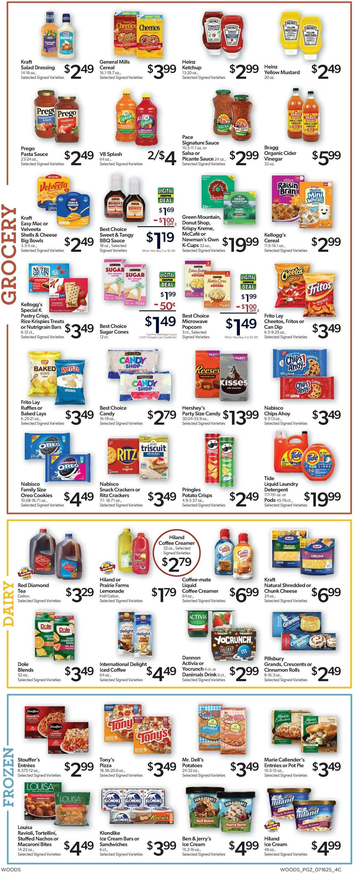 Weekly ad Woods Supermarket from July 16 to July 22 2025 - Page 2