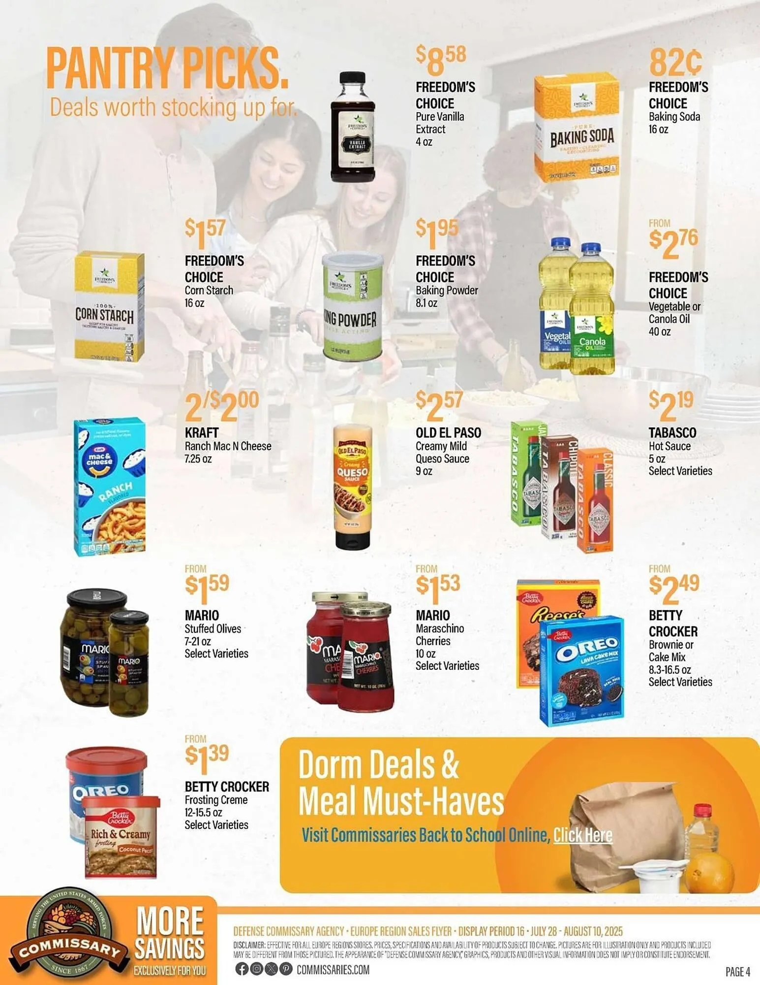 Weekly ad Commissary Weekly Ad from July 28 to August 10 2025 - Page 4