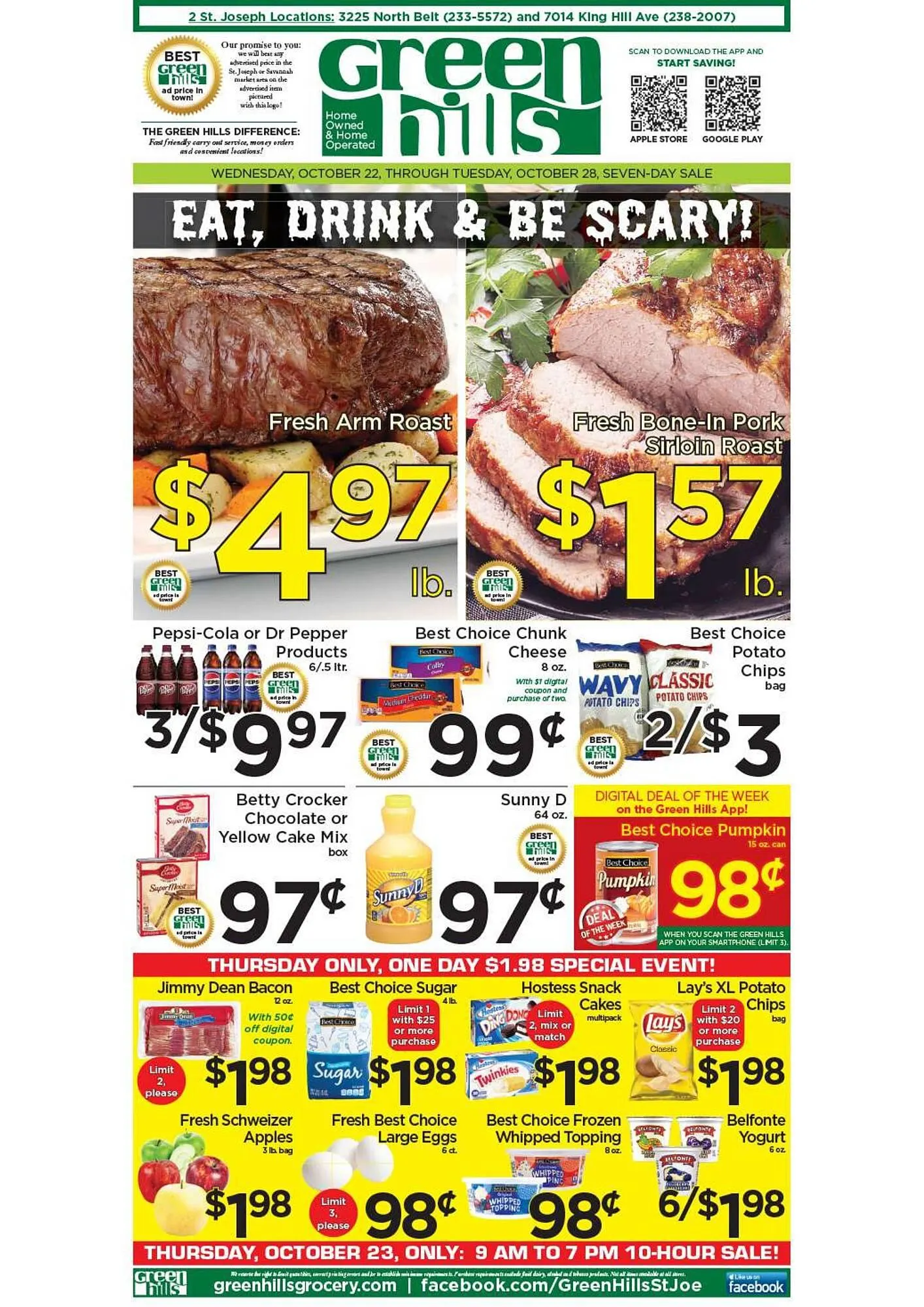 Green Hills Grocery weekly ad - 1