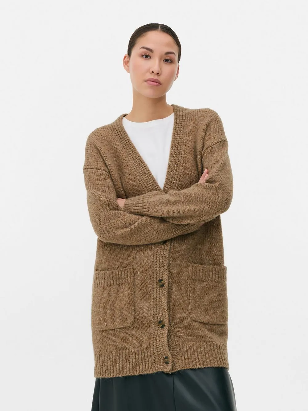 Strickcardigan im Oversized-Look