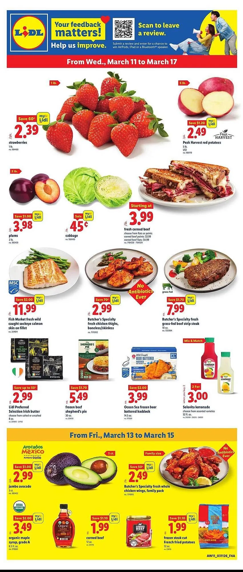 Weekly ad Lidl weekly ad from March 11 to March 17 2026 - Page 1