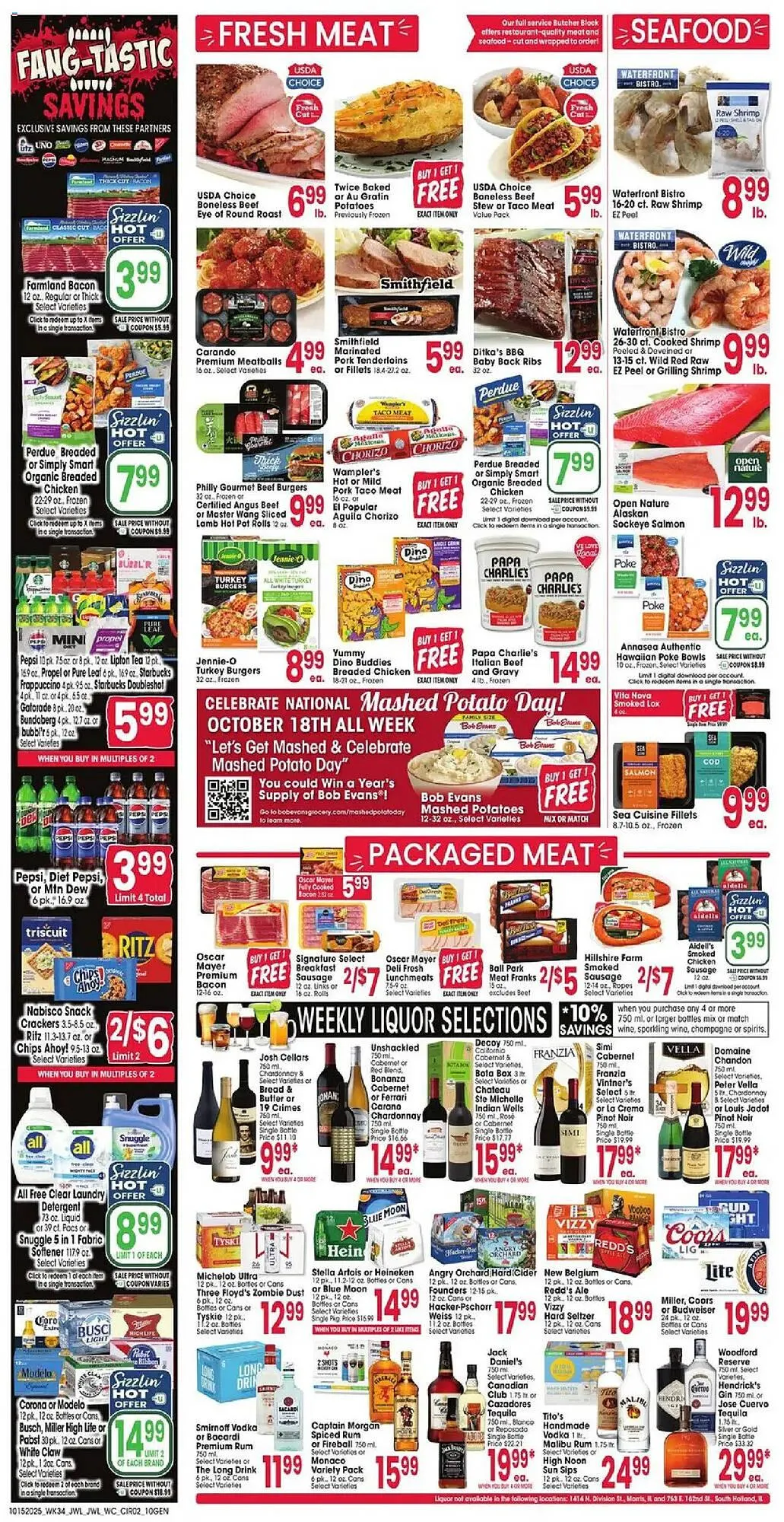 Weekly promotion Jewel-Osco weekly ad spanning from October 15 to October 21 2025 - Page 2 for Catalogue 365