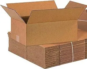 BOX USA 16 x 10 x 6 Corrugated Cardboard Storage Boxes, Medium 16"L x 10"W x 6"H, Pack of 25 | Shipping, Packaging, Moving for Home or Business, Strong Wholesale Bulk Boxes