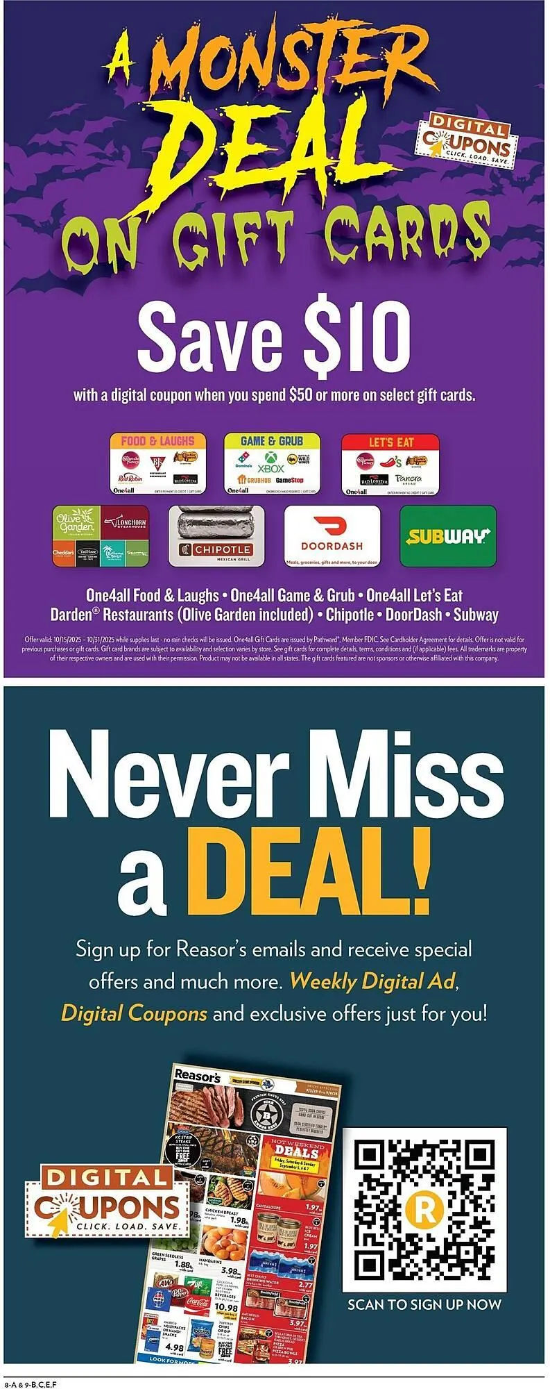 Weekly ad Reasors weekly ad from October 15 to October 21 2025 - Page 8