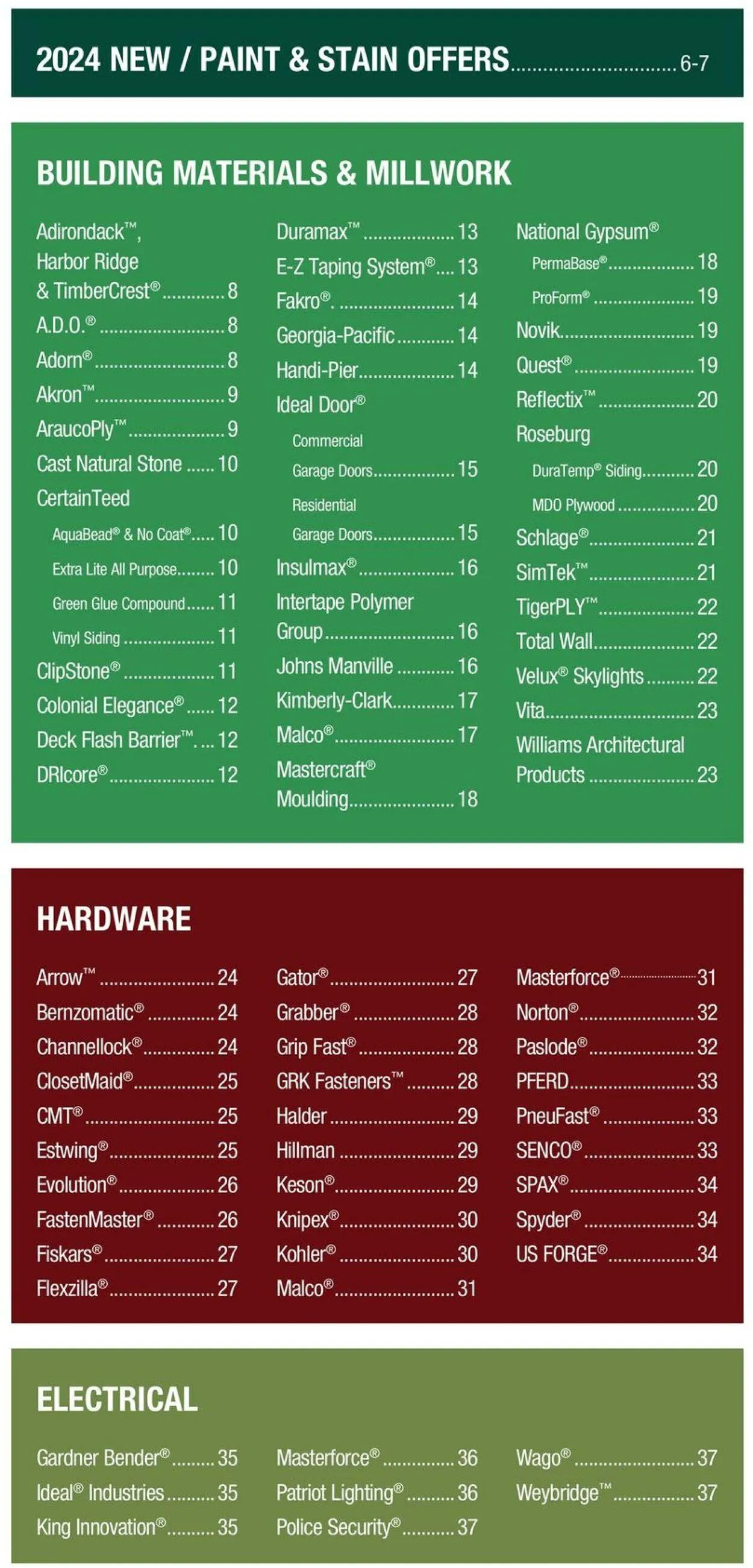 Weekly ad Menards from January 1 to December 31 2024 - Page 4