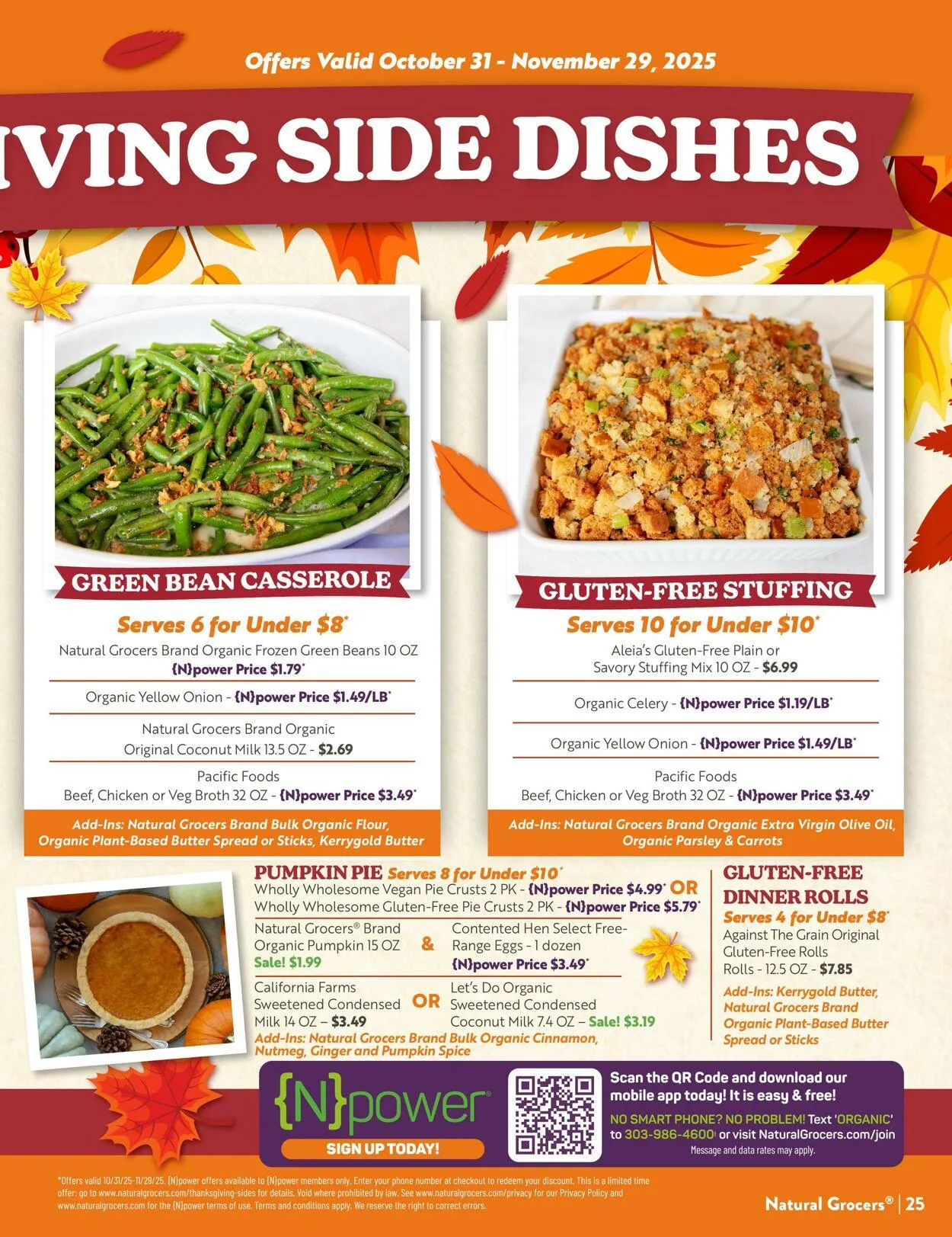 Weekly ad Natural Grocers from October 23 to November 7 2025 - Page 25