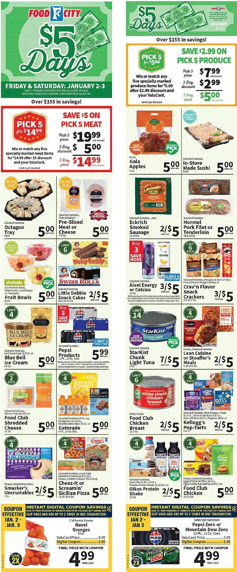Weekly ad Food City weekly ad from January 2 to January 3 2026 - Page 1