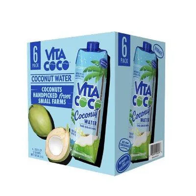 Vita Coco Original Coconut Water 1L, 6 pk.