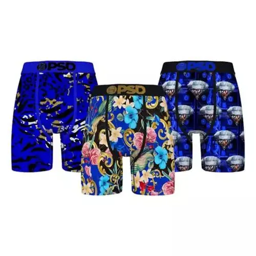 Men's PSD Signature 3 Pack Boxer Briefs