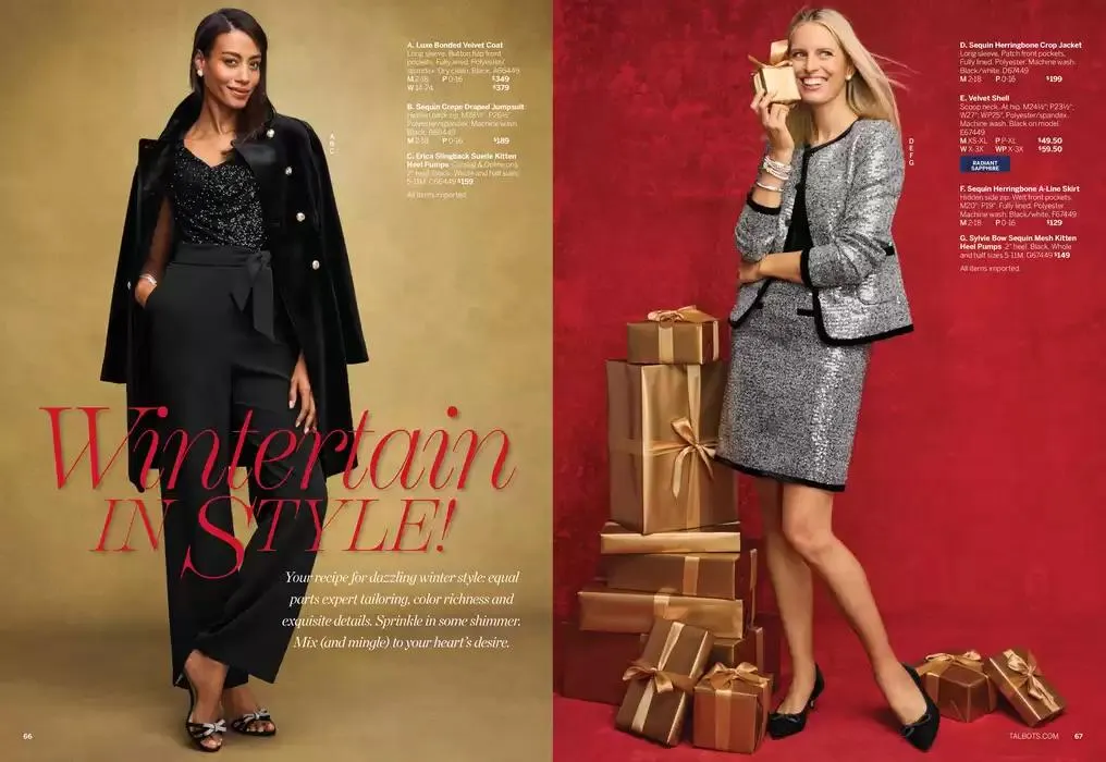 Weekly ad Talbots What’s in a WISH? from November 16 to November 30 2024 - Page 34